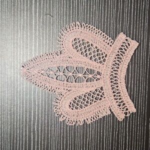 Handmade machine embroidery patch